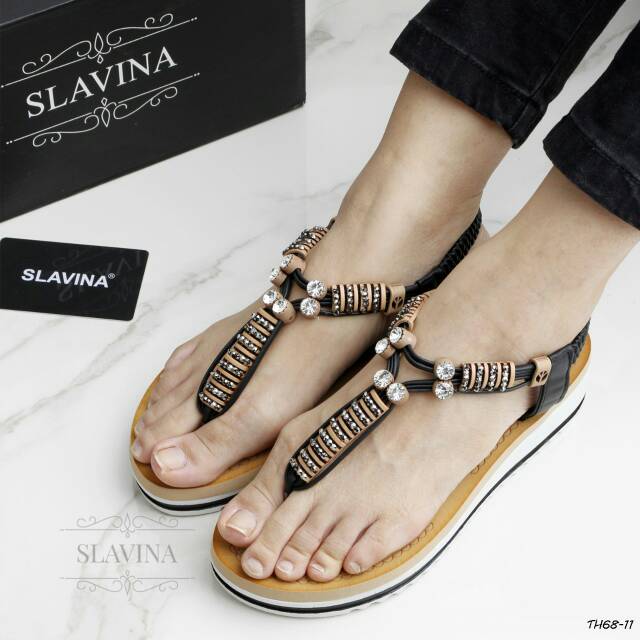 Sepatu Sandal Slavina Catherine 68-11 LC16SS