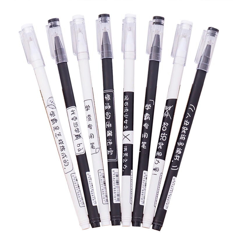 MOYL Pulpen Gel 0.5mm Warna Hitam untuk Pelajar