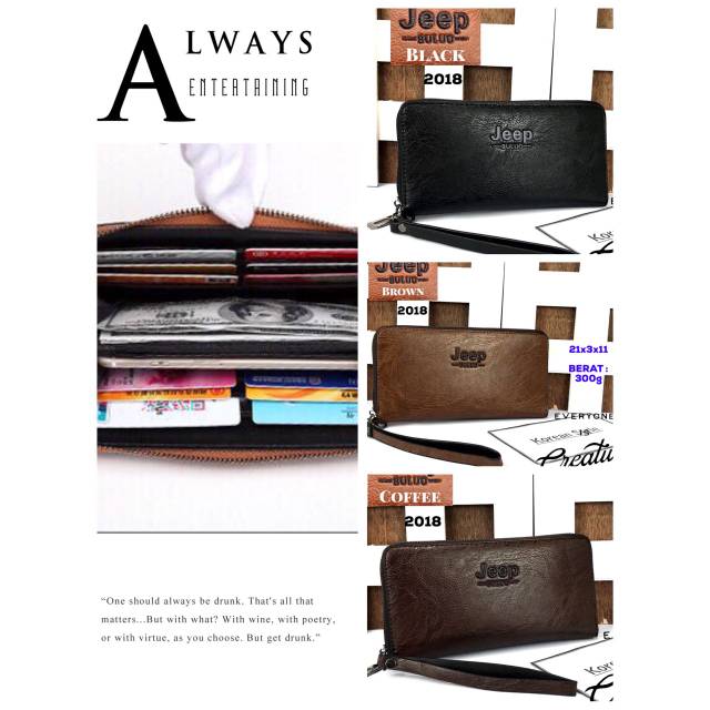 Dompet kulit JEEP