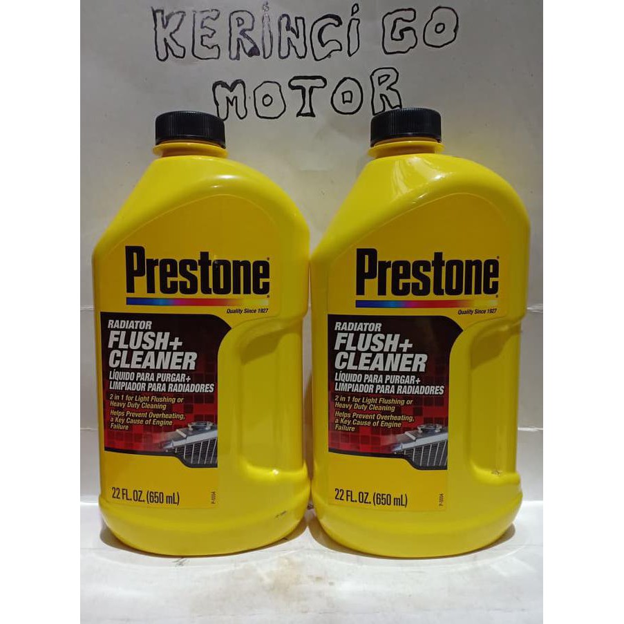 Radiator Flush + Cleaner Prestone - Cairan Pembersih Radiator Prestone