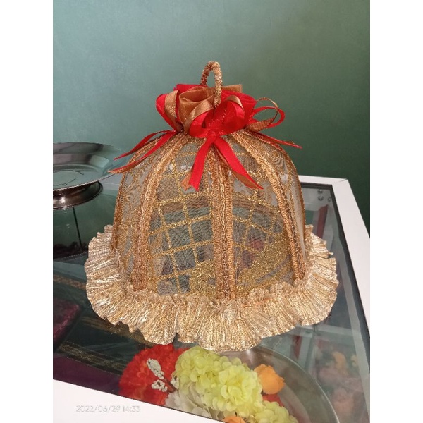 tutup dan talangnya bosara kecil 18cm