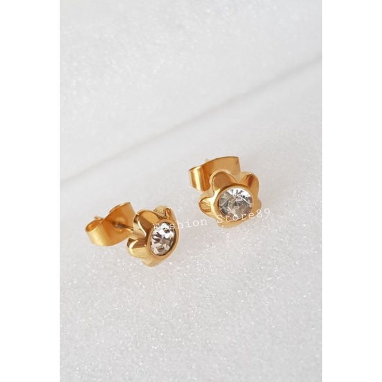 Ready Anting Tusuk Titanium Steel Antikarat Bestquality anting tusuk Gold titanium impor