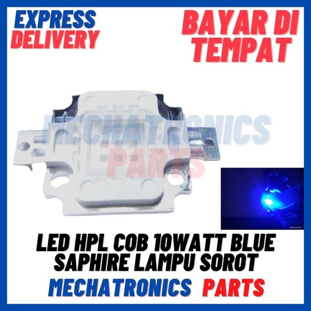 [DSP-9335] LED HPL COB 10WATT BLUE SAPHIRE LAMPU SOROT