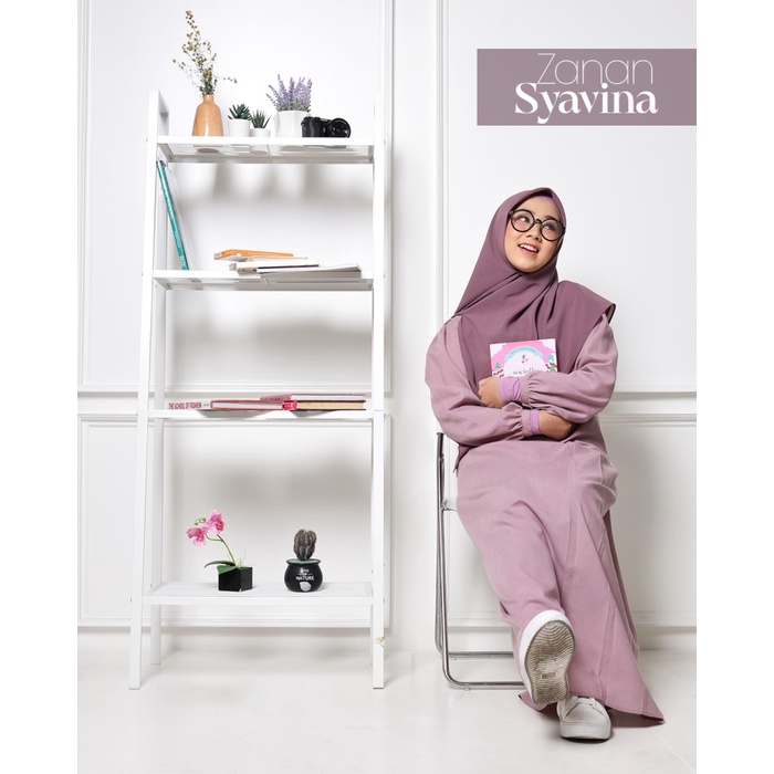 DISKON Kerudung Segiempat Zanan Syavina Original HIjab JIlbab Bandung