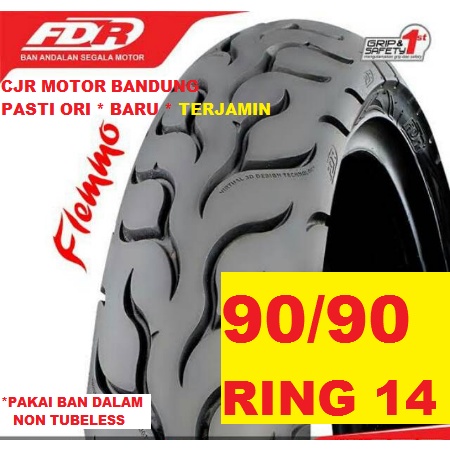 FDR Flemmo 90/90 ring 14 ban belakang motor matic beat vario mio