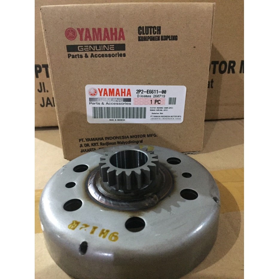 Mangkok Kampas Kopling Ganda - Jupiter Z Vega R New Asli Yamaha 2P2-E6611-00