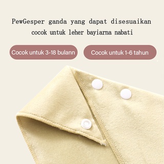 Celemek Tatakan iler Bib Segitiga Satin Kartun slaber bayi Celemek makan bayi tahan air Slabber Segitiga Bayi