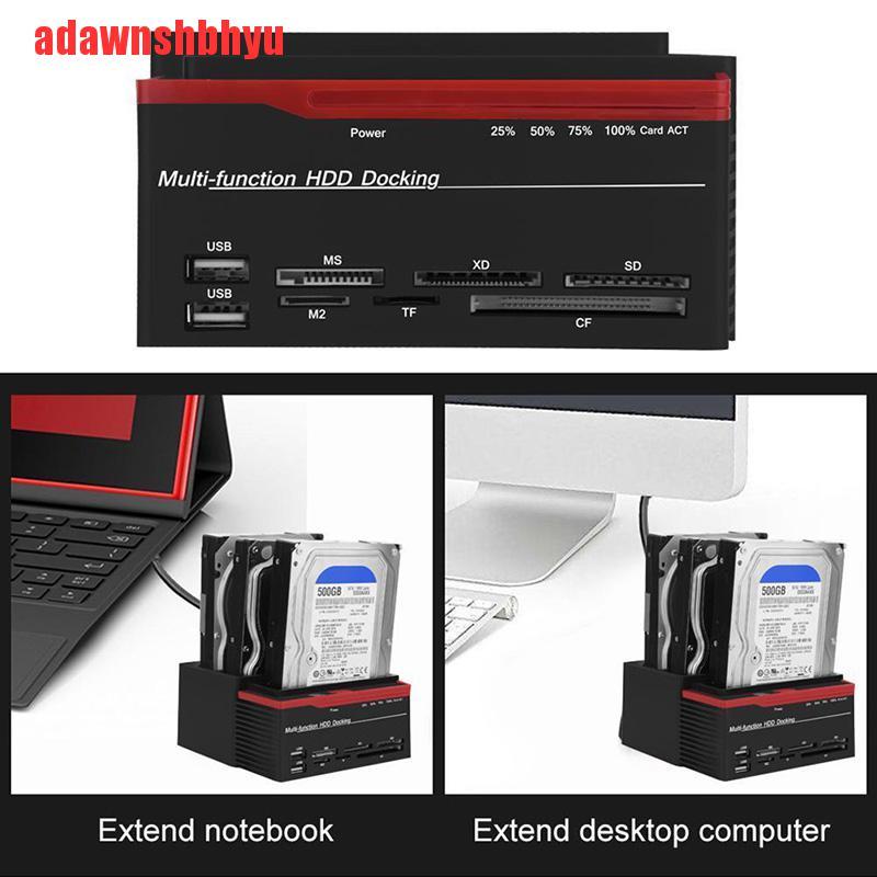 Docking Station Hdd Eksternal Sata Ide 2.5 &quot;/ 3.5&quot;