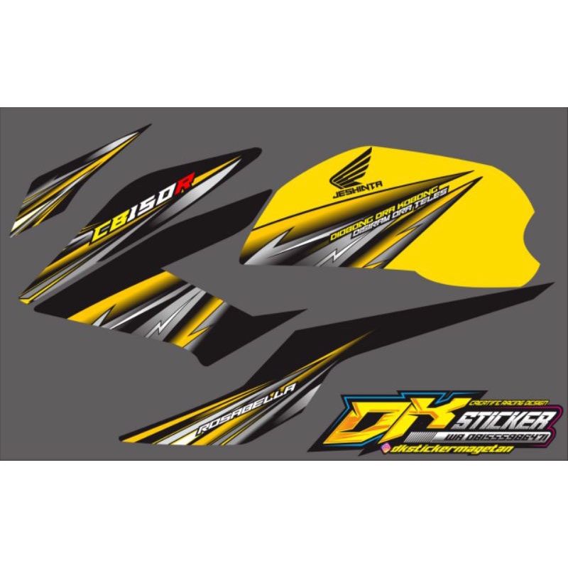 STRIPING CB150R NEW VARIASI / STRIPING CB150R CUSTOM / STRIPING CB150R