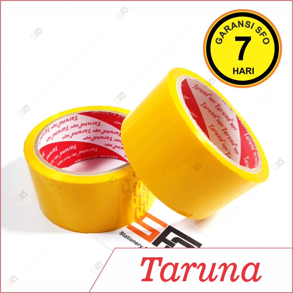 

Lakban Kuning Taruna 48mm x 50m - 2 inch