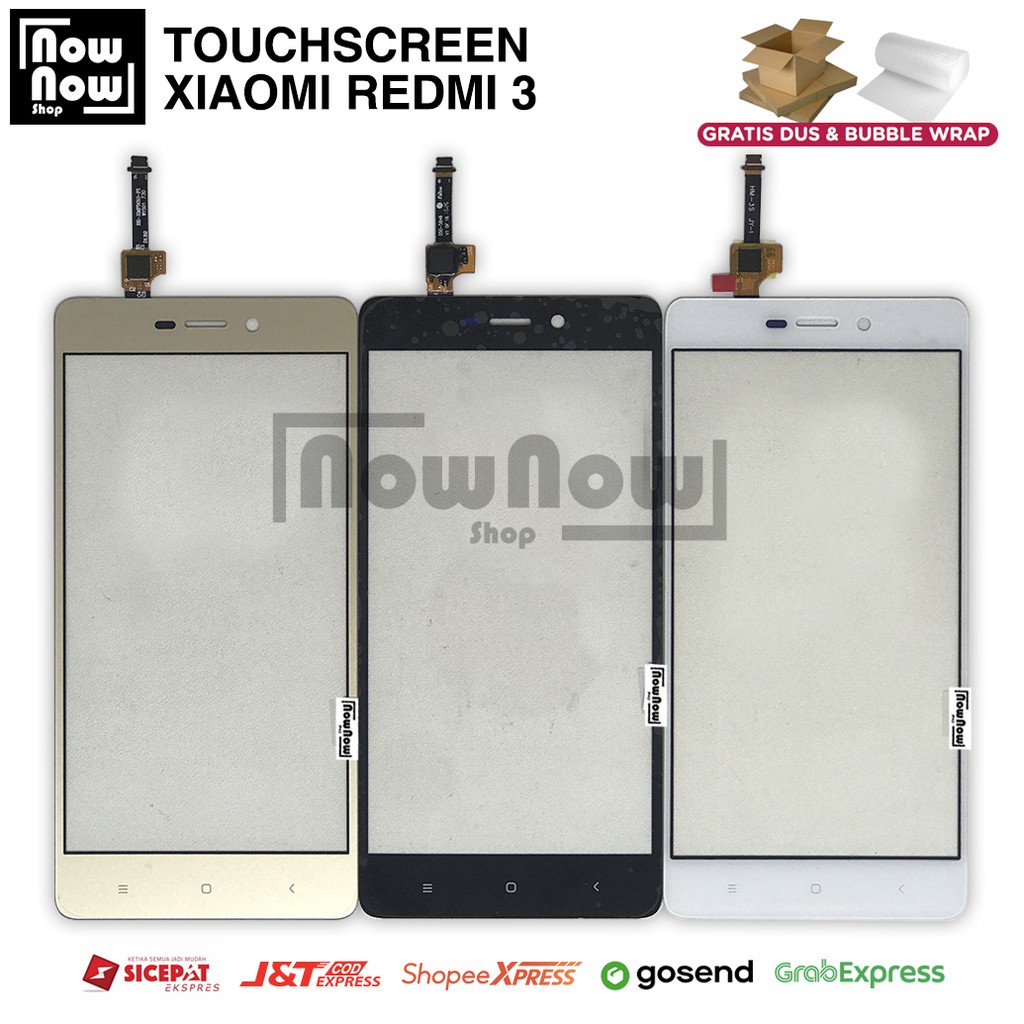 TOUCHSCREEN TS LAYAR SENTUH TC XIAOMI REDMI 3 REDMI 3S REDMI 3 PRO TOUCH SCREEN