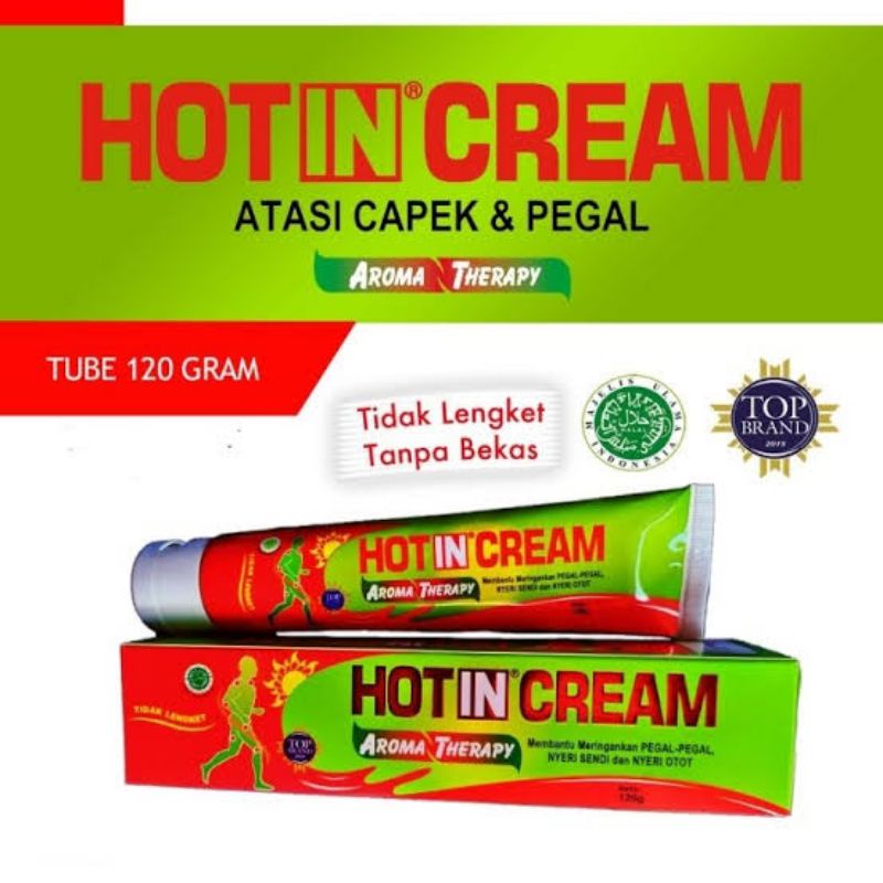 ORIGINAL HOTIN DCL EMULSI GEL TUBE 120 GRAM / HOT IN DCL 120 G CREAM PEGAL-PEGAL NYERI SENDI HOTIN DCL