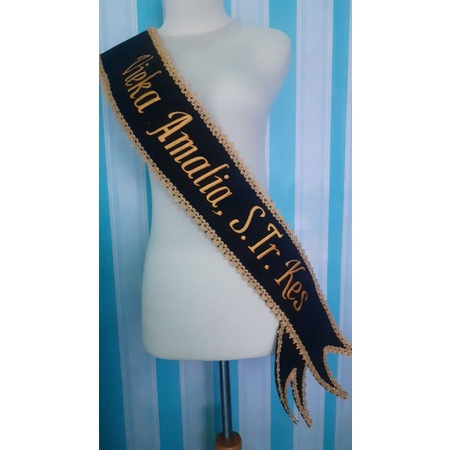 selmpang wisuda renda premium(2lapisan)