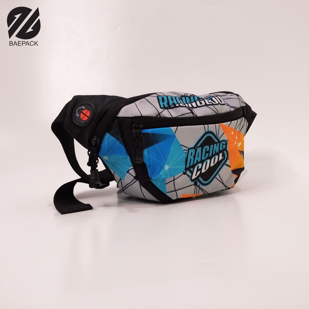 Tas Selempang Racing Wild Original Baepack / Tas Selempang Cowok / Tas Selempang Pria