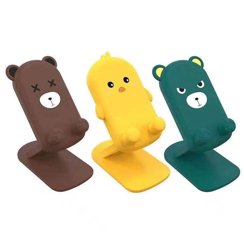 Holder Phone Boneka HD-40 / Stand Holder Hp Dudukan Handphone Di Meja Model Boneka Lucu