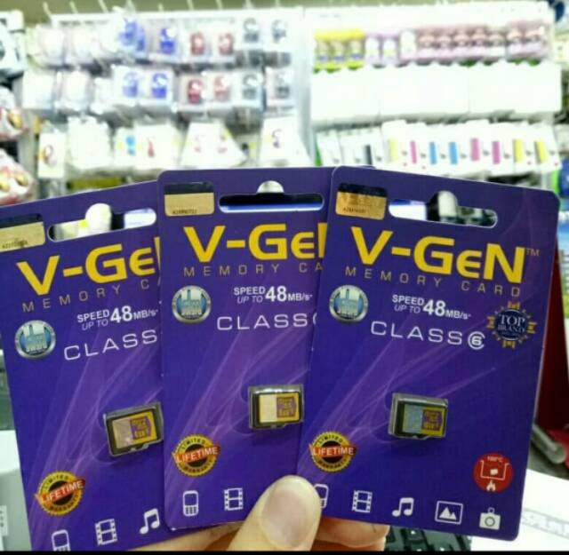 [COD] KARTU MEMORY V-GEN 4GB CLASS 6 / MICRO SD VGEN / MICROSD VIGEN 4GB / KARTU MEMORI HP ORIGINAL