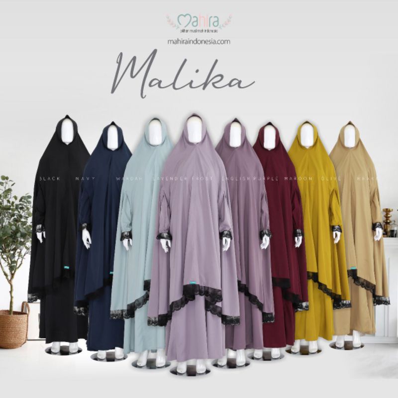 (MAHIRA) set gamis Malika by Mahira