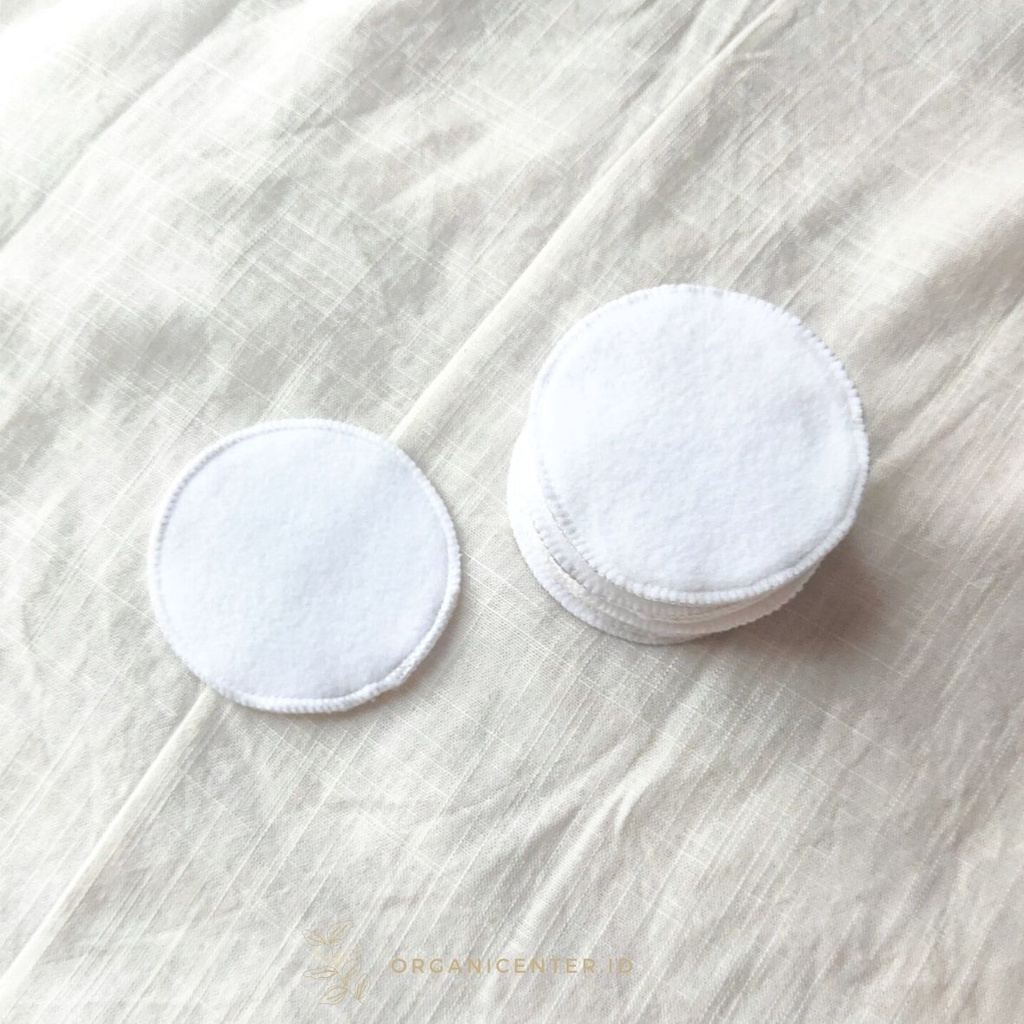 Cotton Pad Reuseable Kapas Kain Pakai Ulang Kapas Wajah Muka Penghapus Pembersih Make Up Zero Waste Eco Friendly Ramah Lingkungan Make Up Remover