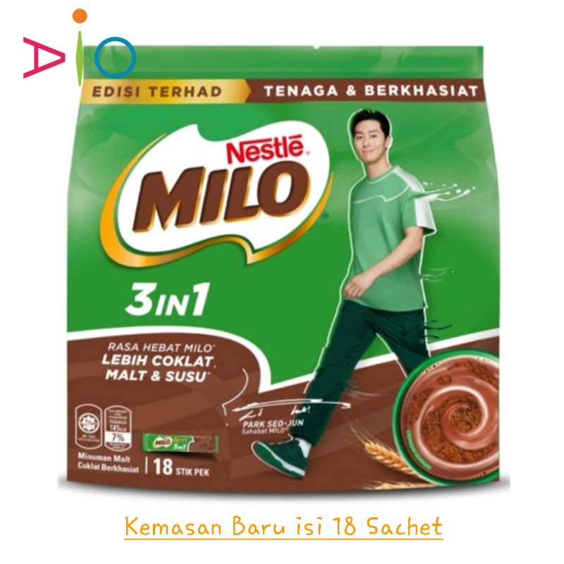 Susu coklat MaiLo Activ-Go 3 In 1 Made In Malaysia