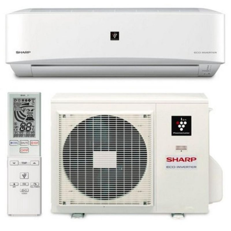 AC SHARP 2 PK AH-A18SAY STANDART THAILAND R32 + INSTALASI &amp; MATERIAL