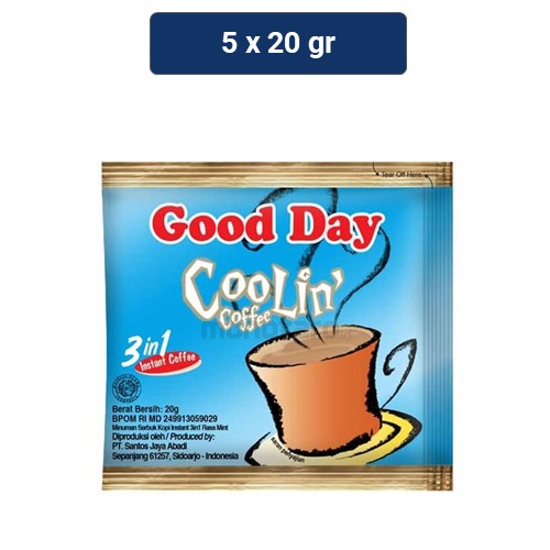 

Good Day Coolin Coffee 5 x 20 gr
