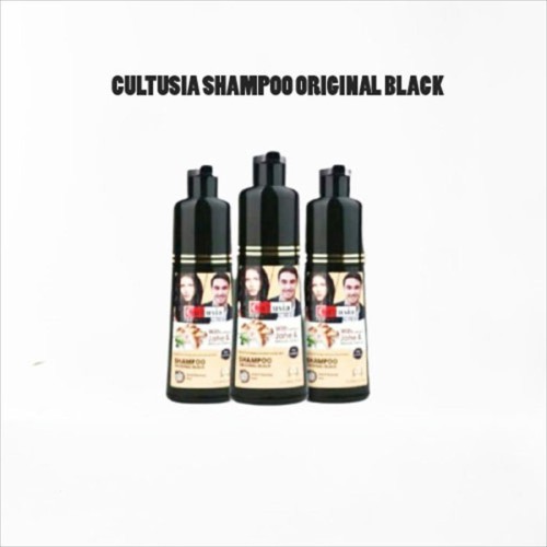 CULTUSIA SHAMPOO ORIGINAL BLACK 160 ML (HITAM) @MJ