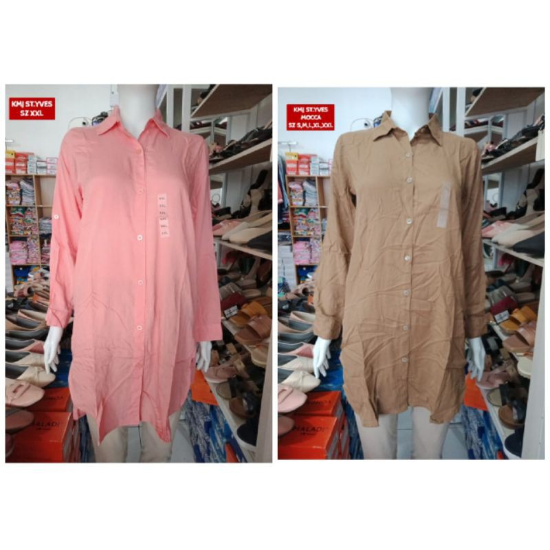 KEMEJA WANITA ST YVES BRANDED MATAHARI 736NSB