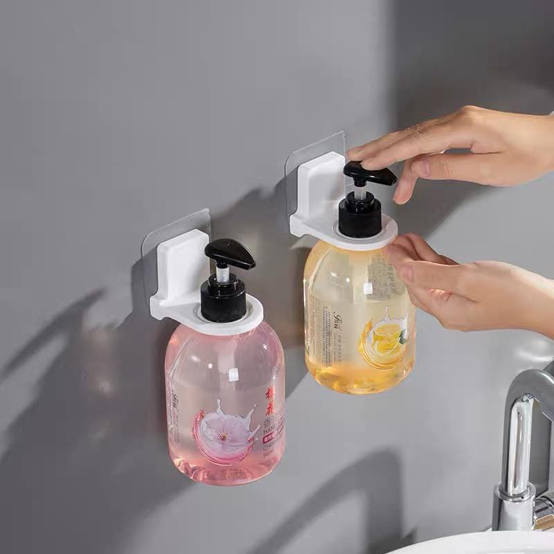 Gantungan Botol Sabun Shampoo Holder Hook Gantungan Dinding Kamar Mandi Serbaguna - MIKHAMART