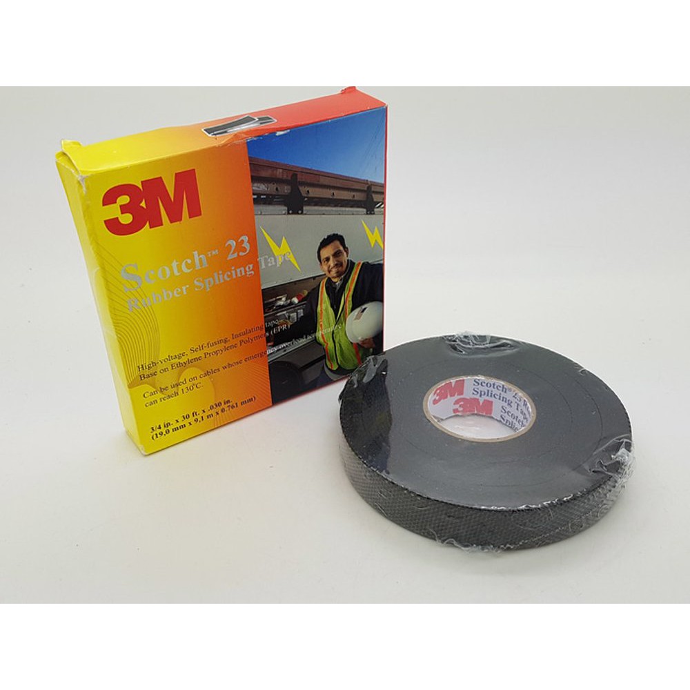 3M Scotch 23-Rubber Tape/isolasi Kabel 3M scotch 23