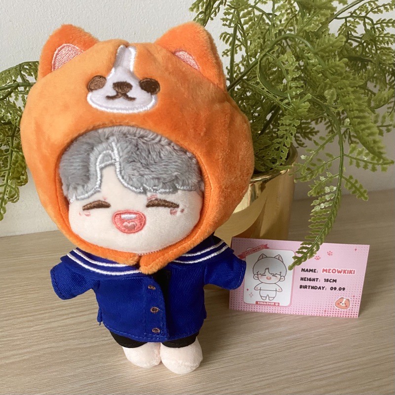 [LAST SET] BTS SUGA DOLL - MEOW KIKI BY SUGA LOVER COMPLETE SET / PHOTOCARD PC YOONGI SUGA TOKO HIJA