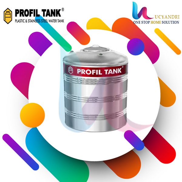 Tangki Air Stainless PS 2000 D  Profil Tank Toren Tandon Air Water Tank