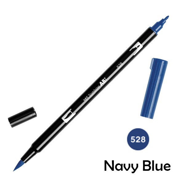 

ABT Tombow Dual Brush Pen - 528 Nevy Blue