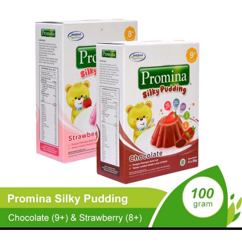 

Promina Silky Puding 100 gr snack bayi / Cemilan Anak / Promina puding 8mo+