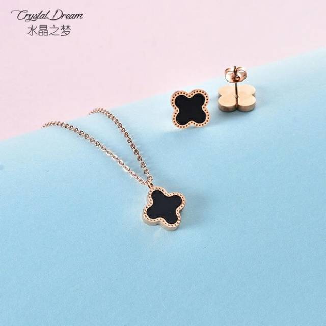 [ Bayar Ditempat ] Kalung Multiplayer Titanium Gold Anti Karat Liontin Bobba / Accesories Wanita Korean Style / Kalung Aesthetic Korea Terbaru