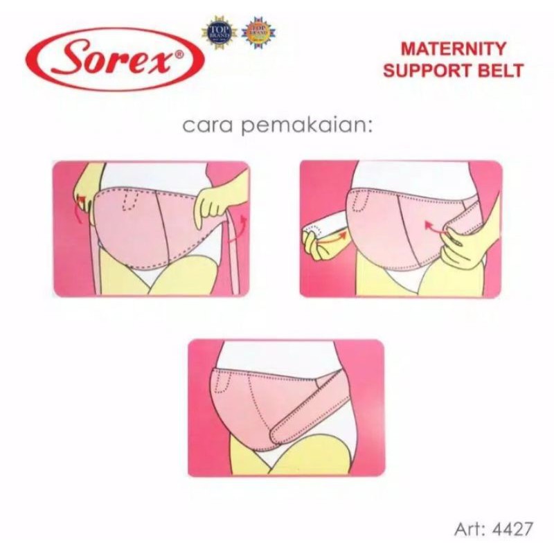 Korset penyangga kehamilan Sorex Maternity support Belt/ Korset ibu hami