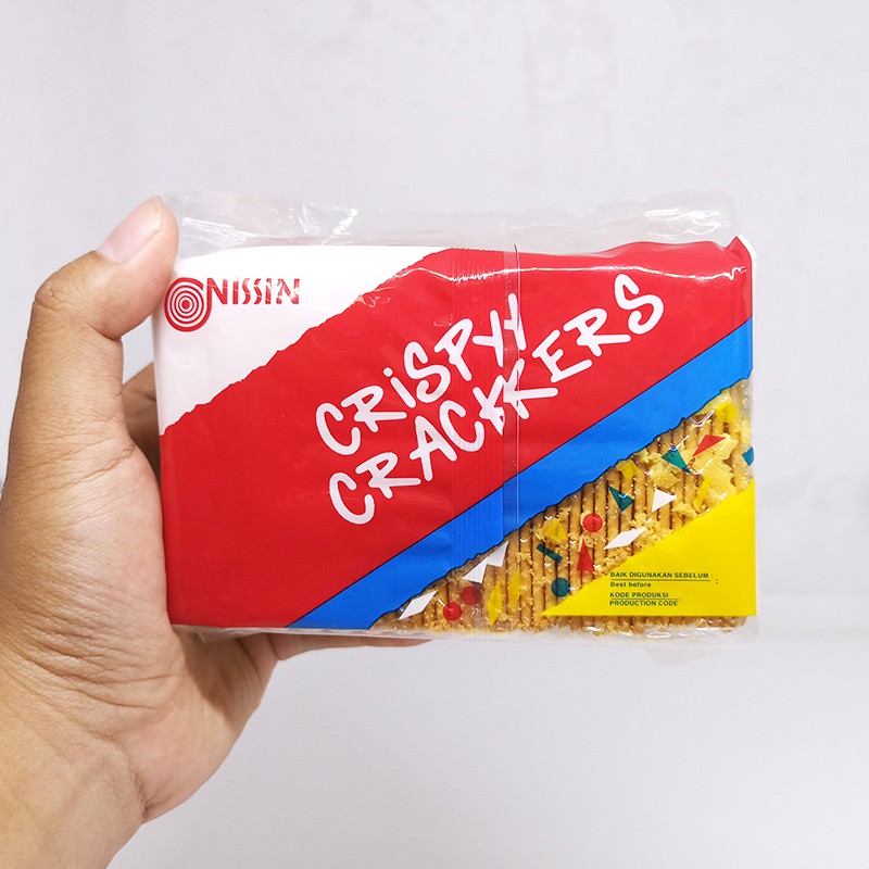 

Nissin Crispy Crackers Biskuit Pack 225g