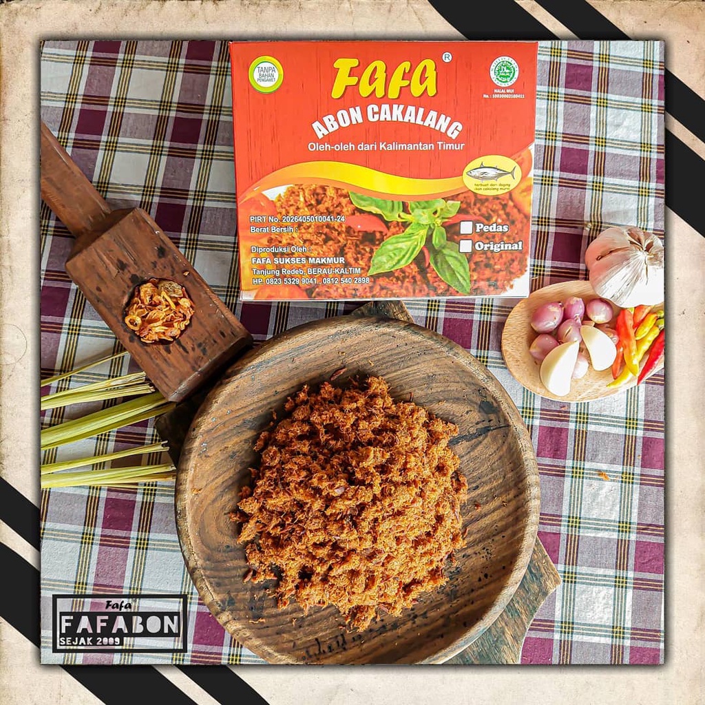 

Fafa Abon Cakalang(Kardus)