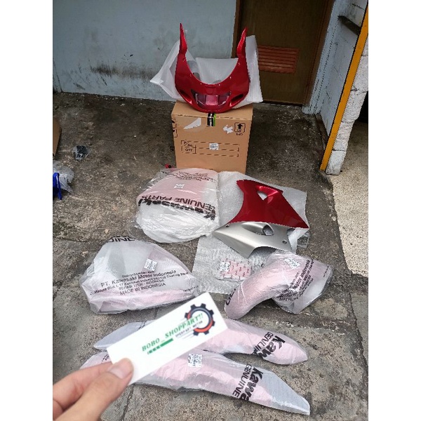 fullset full body set Ninja RR old merah maron marun original