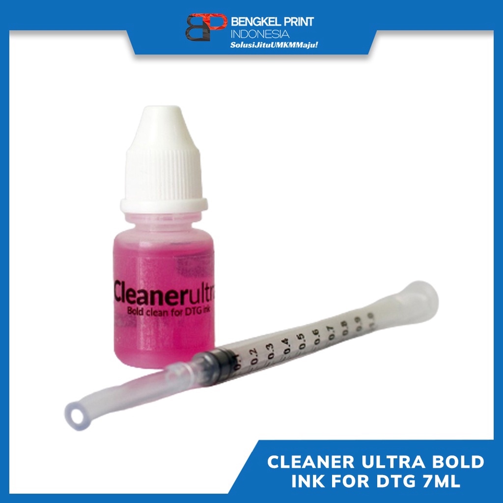 Cleaner Ultra Bold Ink For DTG Ink 7ml