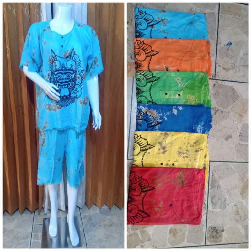 SETELAN DEWASA BAJU BARONG BALI PRIA WANITA