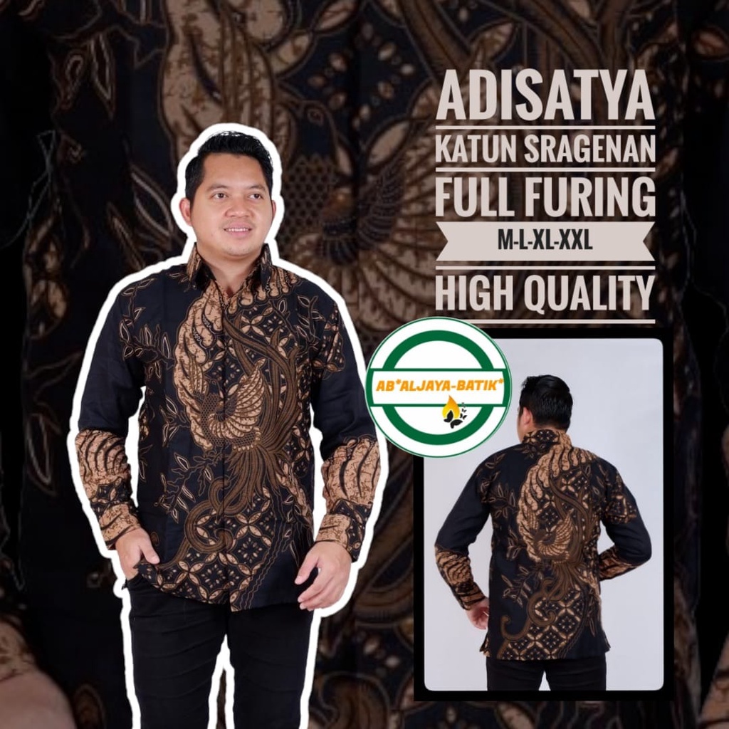 ADISATYA ALJAYA KEMEJA BATIK PRIA SOLO LENGAN PANJANG PENDEK LAPIS FURING PREMIUM PARIKESIT MAROON SUNGUT PUTIH SISIK SOGAN OPO UNGU SUNGUT MERAH PARANG SINAR LAKESWARA AJI MERAH ANGSA KEMBAR  BABON ANGREM BANYU PINK BAUREKSA BINTANG DELING BISAMA BISONO