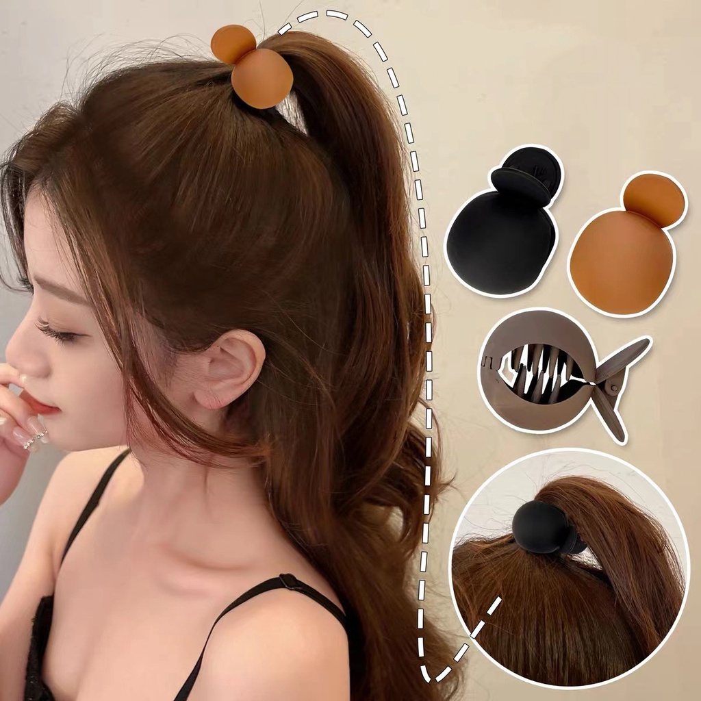 Jepit Rambut Bentuk Hiu Bahan Resin Untuk Wanita