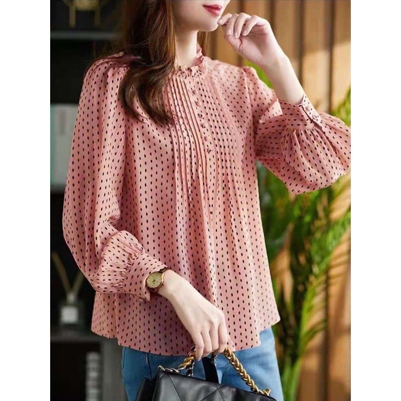 MDLV ~ 4350 DANIELLA LONG SLEEVE TOP // ATASAN LENGAN PANJANG // FASHION IMPORT WANITA