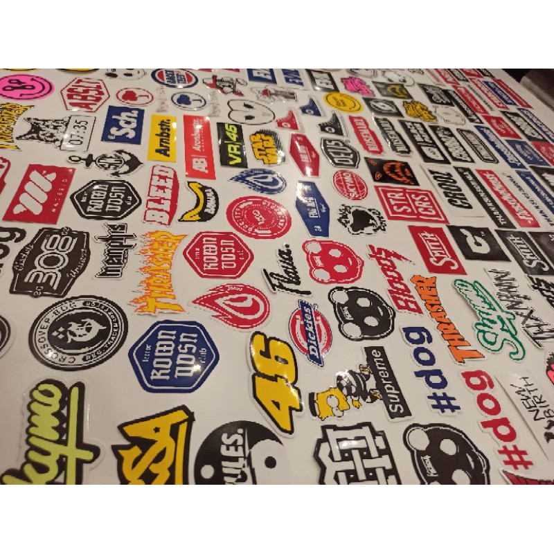 

Stiker Sticker Brand Distro pack Satuan pcs Graftac Vinil Case Phone band black white Logo Basic grafiti waterproof Grosir Murah Kekinian Aesthetic Pop Art helm tumblr dinding laptop tempel Local brand decal Striping motor mobil