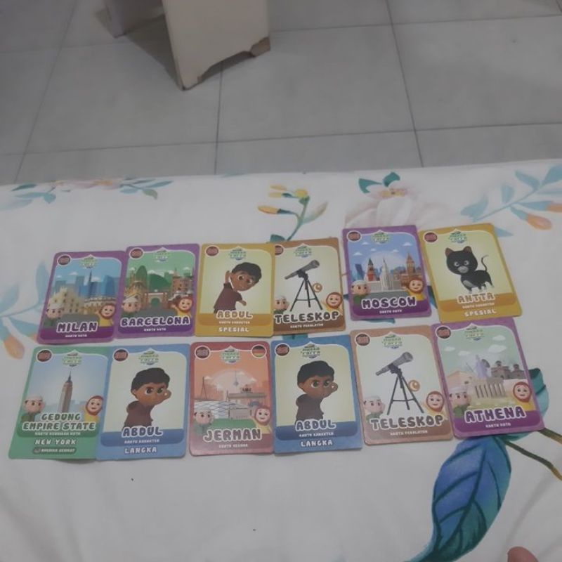 kartu nussa rara choki choki 1 set