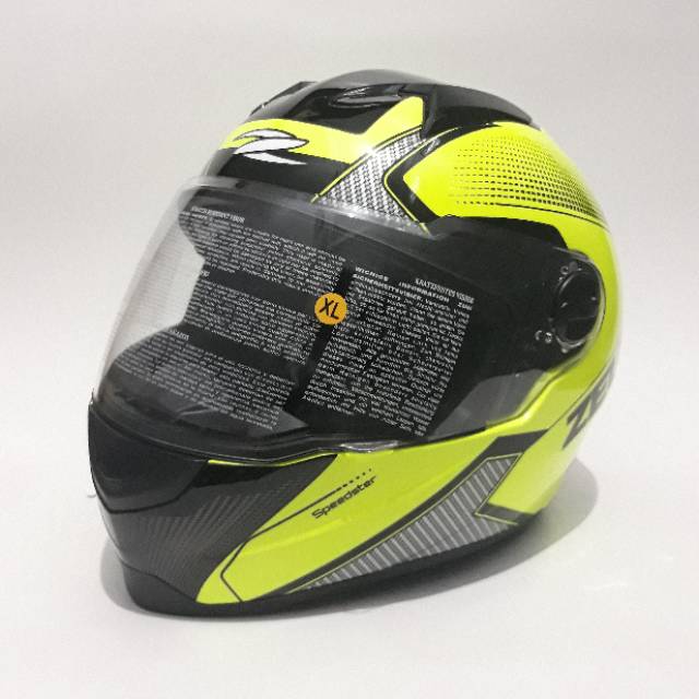 Helm Zeus 811 AL6 Yellow Fluo