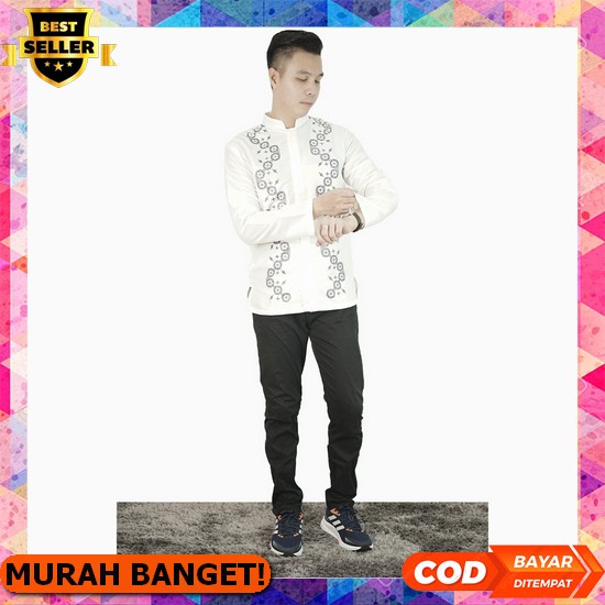Baju Koko Terbaru 2021 Lebaran Murah Lengan Panjang Lengan Pendek Pria 2022 Cowok Kekinian Mewah Dew
