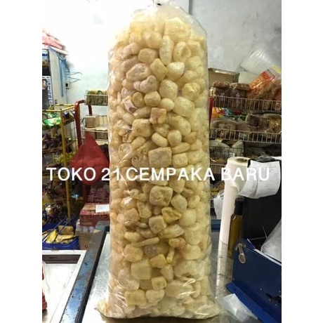 

Krupuk Kulit Sapi 1 KG | Kerupuk Rambak Jangek Krecek Kulit Sapi 1KG