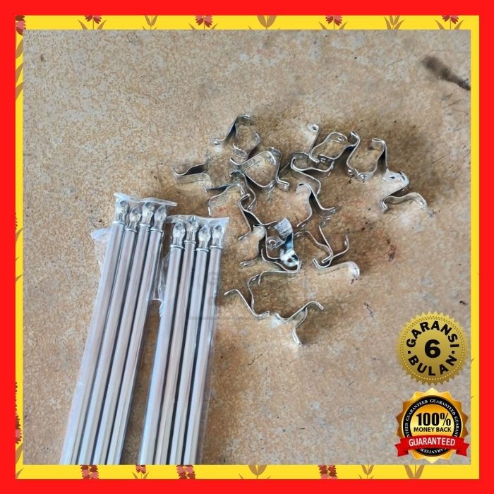 STIK BATANG GORDEN SPIRAL GORDEN KUPU GORDENG MINIMALIS MODERN