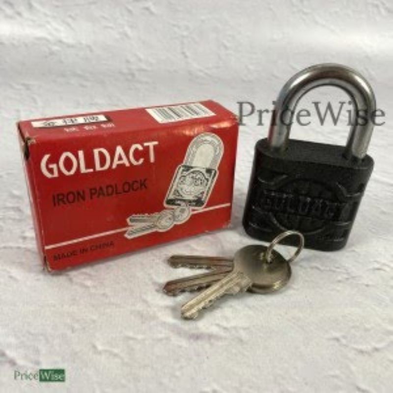 Gembok Padlock Besi 50mm Goldact / Iron Padlock